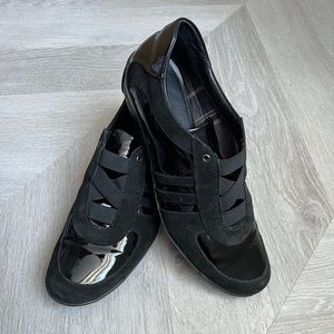 AQUATALIA BLACK SLIP ON SNEAKER WALKING SHOE Size 8